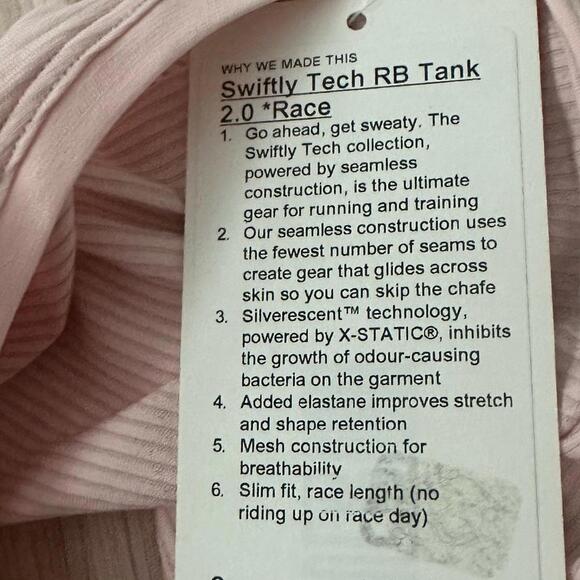 Lululemon Athletica Swiftly Tech RB Tank 2.0 * Race - Picture 2 of 3